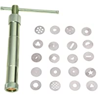 TOOGOO(R) Herramienta de escultura de pistola de extrusion de arcilla de ceramica Extrusora de ceramica Koony Sugarcraft…
